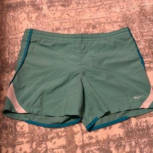 Turquoise WOMENS nike sports shorts